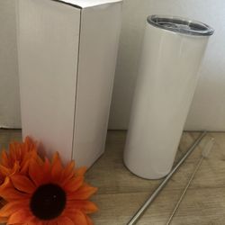 Sublimation  Tumbler 20 Oz skinny 