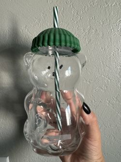 Bear Cup With Straw Please Read Description