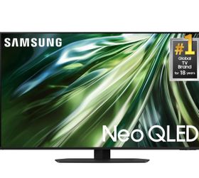 SAMSUNG 85-Inch Class Neo QLED 4K QN90D Series Mini LED, Neo Quantum HDR+ Smart TV w/Dolby Atmos,.
