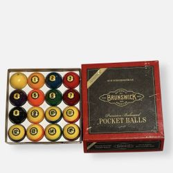 Brunswick Centennial Pocket Balls. 