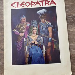 🎬 Vintage 1963 Cleopatra Movie Souvenir Program