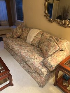 Couch and stuffed chair