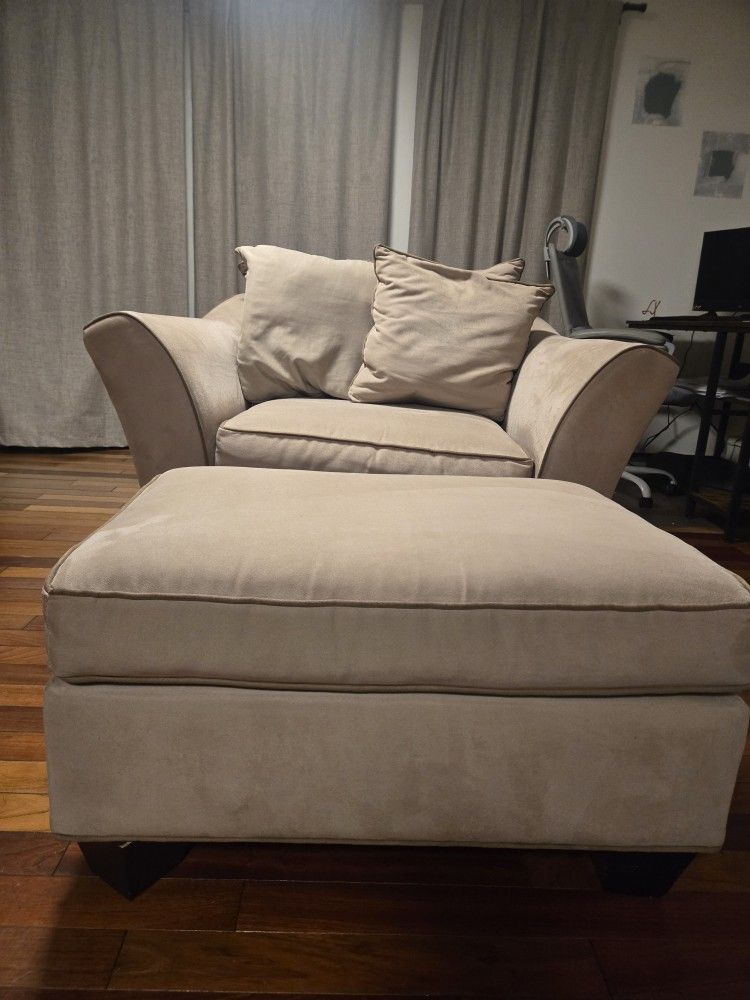 Chair/ottoman And Sofa