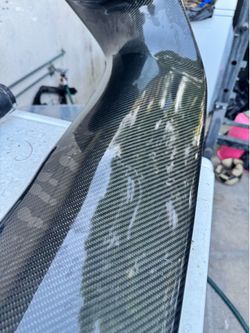 Evo x Carbon Fiber Wing Spoiler