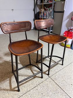Metal high chair