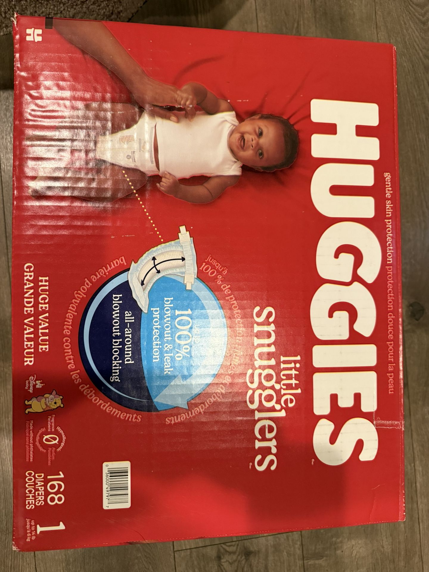 Huggies size 1 - Unopened Box