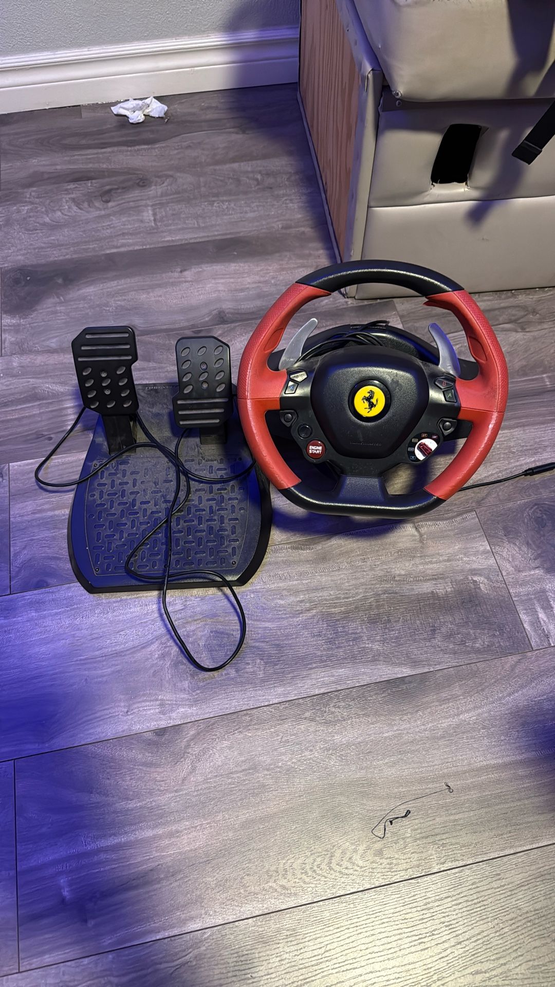 Xbox And Play Station Steering Weel Got It New I JustDon’t Use It