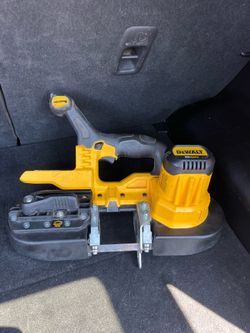 Dewalt 20v band saw $130 firme precio tool only no bateria