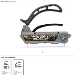 Hidden Fastener, Camo Deck Gun 