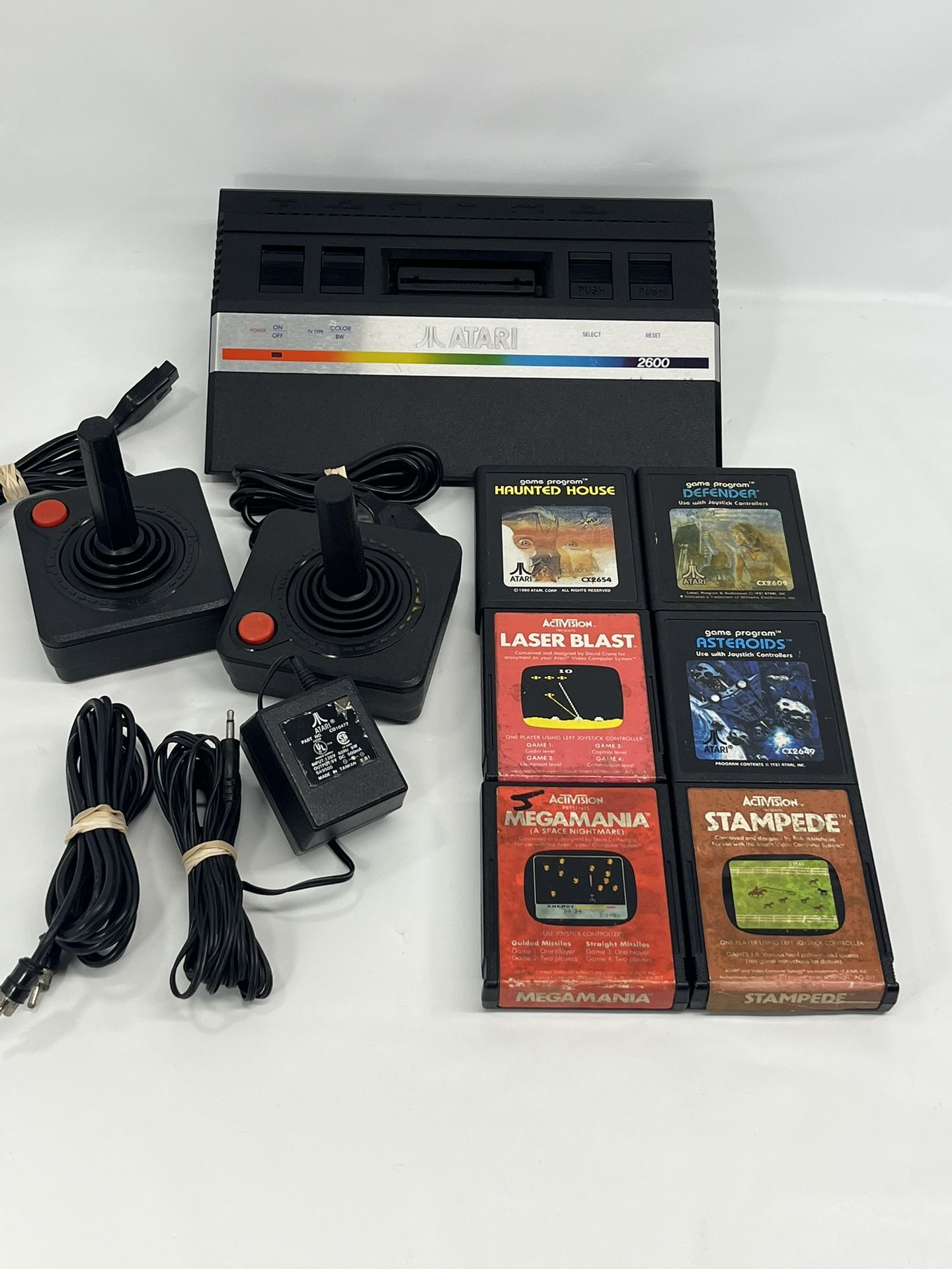 Atari 2600 Jr Console Bundle With Games