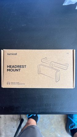 Tablet back of headrest mount New