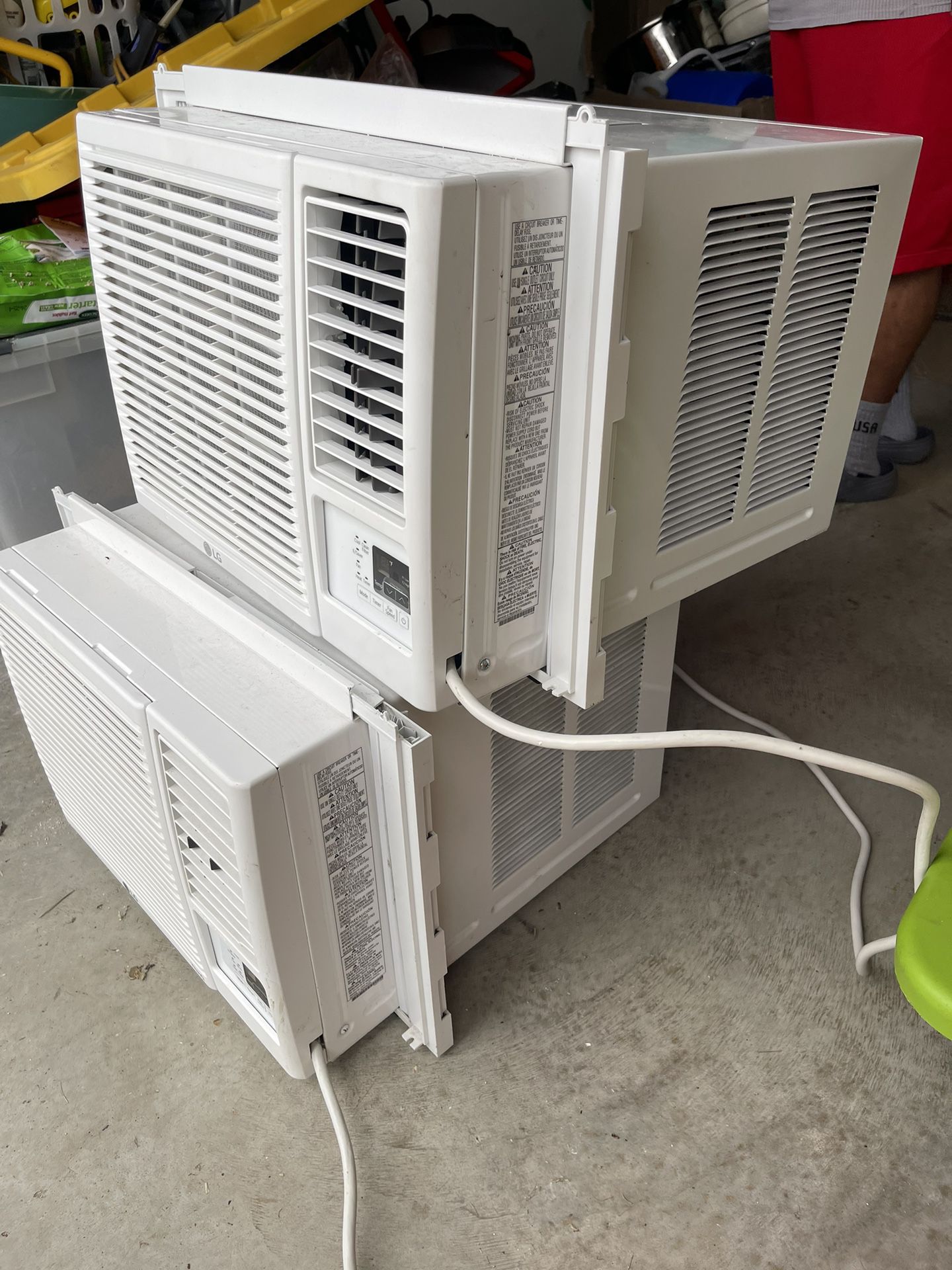 A/C Units For Window And A Portable 