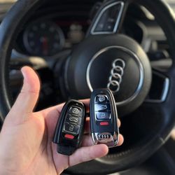 Audi new key fob Audi key fob