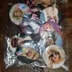 Taylor swift Button Pins 