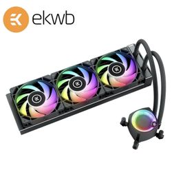 EK Nucleus AIO CR360 Lux D-RGB 360mm RGB Water Cooling Kit - Black