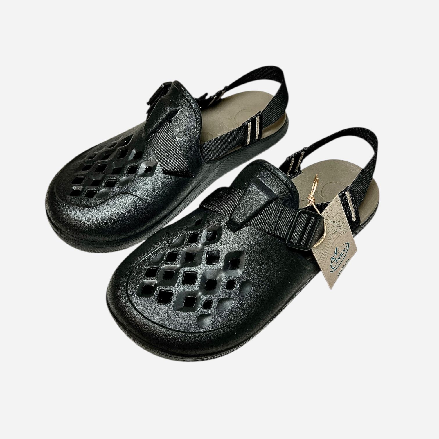 Chaco Men’s Chili’s Clog Shoes Sandals Black Sz 10