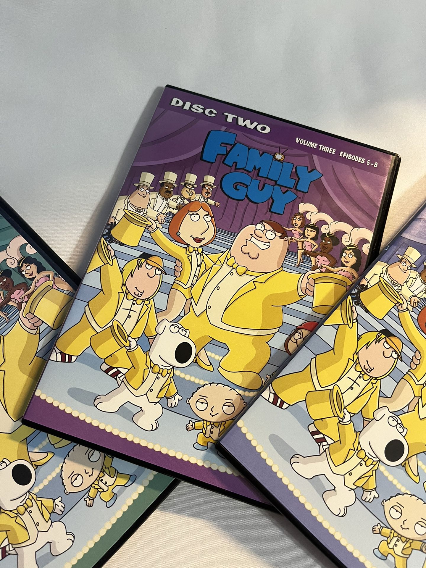 Family Guy Volume Three DVD Set (2005, Fox) 13 Episodes on 3 Discs