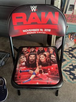 WWE Raw ringside Chair