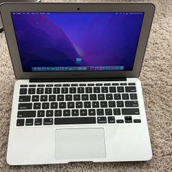 2015 Apple MacBook Air 11" i5 1.6GHz 4GB RAM 128GB SSD Silver A1465 #0121