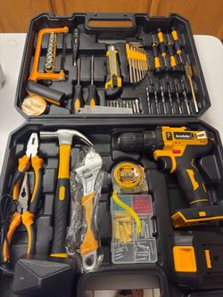 BRAND NEW Cordless Drill & Home Tool Kit – $75 OBO 🔧