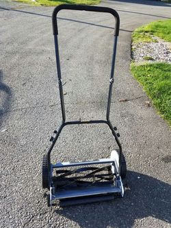 16" Blue Hawk Push Mower ..like new..