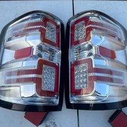 14-18 Chevrolet Silverado LED Taillights Luces Traseras Calaveras Focos Luces Chevy
