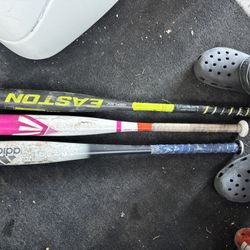 3 Baseball Bats Read Description 