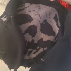 Brand New Black Skull Sweater 