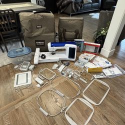 Brother Quattro 3 Innovis NV6750D Sewing Embroidery Machine