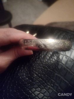 Silver bracelet