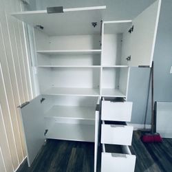 Closet Organizer Cabinets Storage 