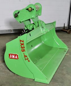  Tilt Bucket 42" for Mini Excavator Caterpillar 303, 303 CR, 303.5, 303C CR, 303.5D, 303.5E, 304D CR, 304E CR
