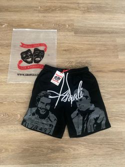 Asaali shorts black & gray