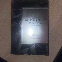 Mens Cologne  Rue 21 Limited Edition Midnight Metal