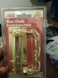 Chain lock.