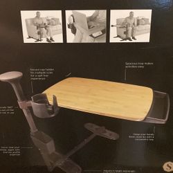Tray Table With Cup Holder & Cane