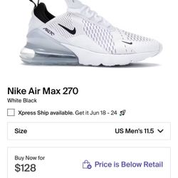Air270 Nikes 