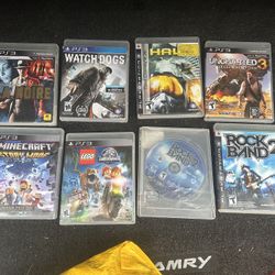 8 PS3 Video Games For Sale 