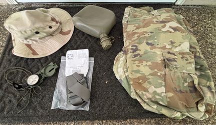 Military surplus gear lot