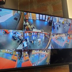 Security Camera System - 8 Cameras, Hard Drive and 32" Monitor