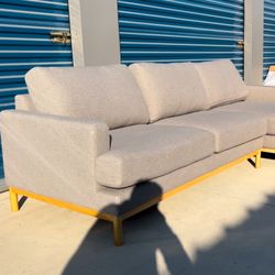 Brand New. Large Sofa Sectional. Mid Century Modern Design. $799