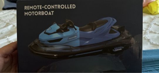 Remote-Controlled Motorboat Toy