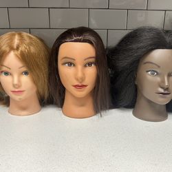 Mannequin Practice Heads 