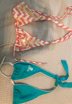 Size small bikini tops $5 for both
