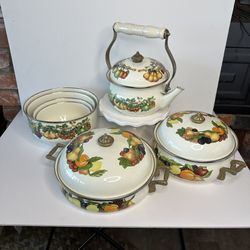 Regency Club & TableTops Unlimited Enamel Induction Cookware Set