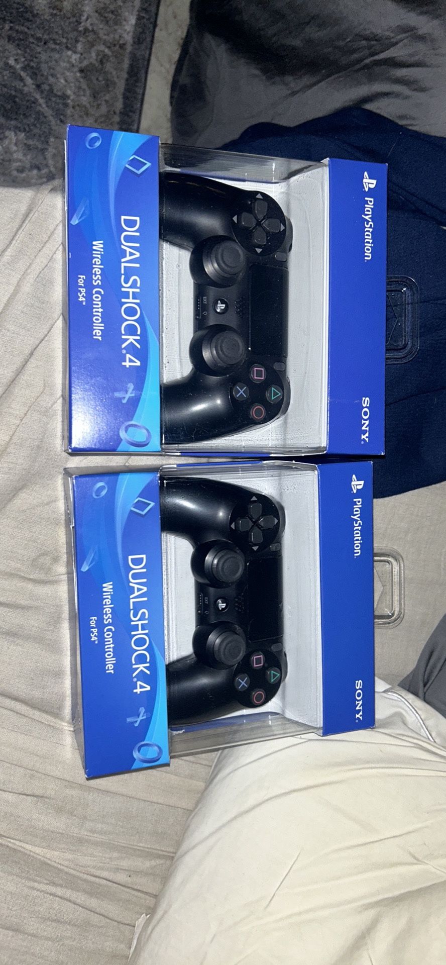 Two Ps4 Controllers