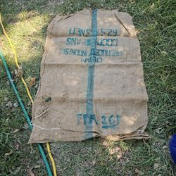 8-Burlap Sacks Cocoa Beans $10