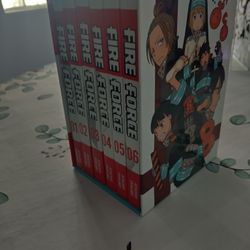 Fire Force Box Set 1-6 (Poster included)