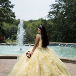 Yellow Quinceanera Dress