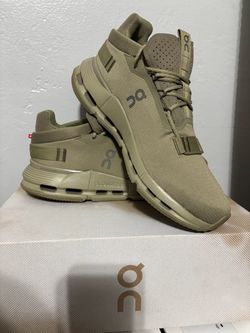 On Running Cloudnova Sneakers Olive Green